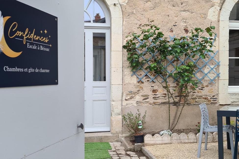 Confidences Escale A Brissac Bed & Breakfast Ngoại thất bức ảnh